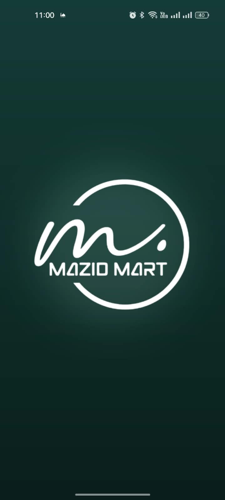 Mazid Mart Android App Screen