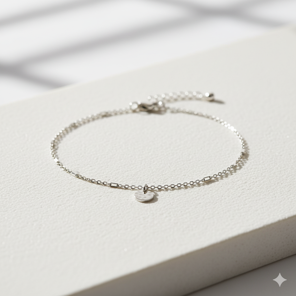 Silver Anklets