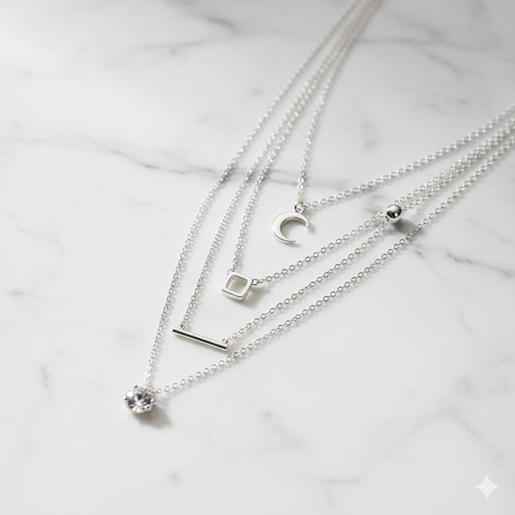 Silver Necklaces